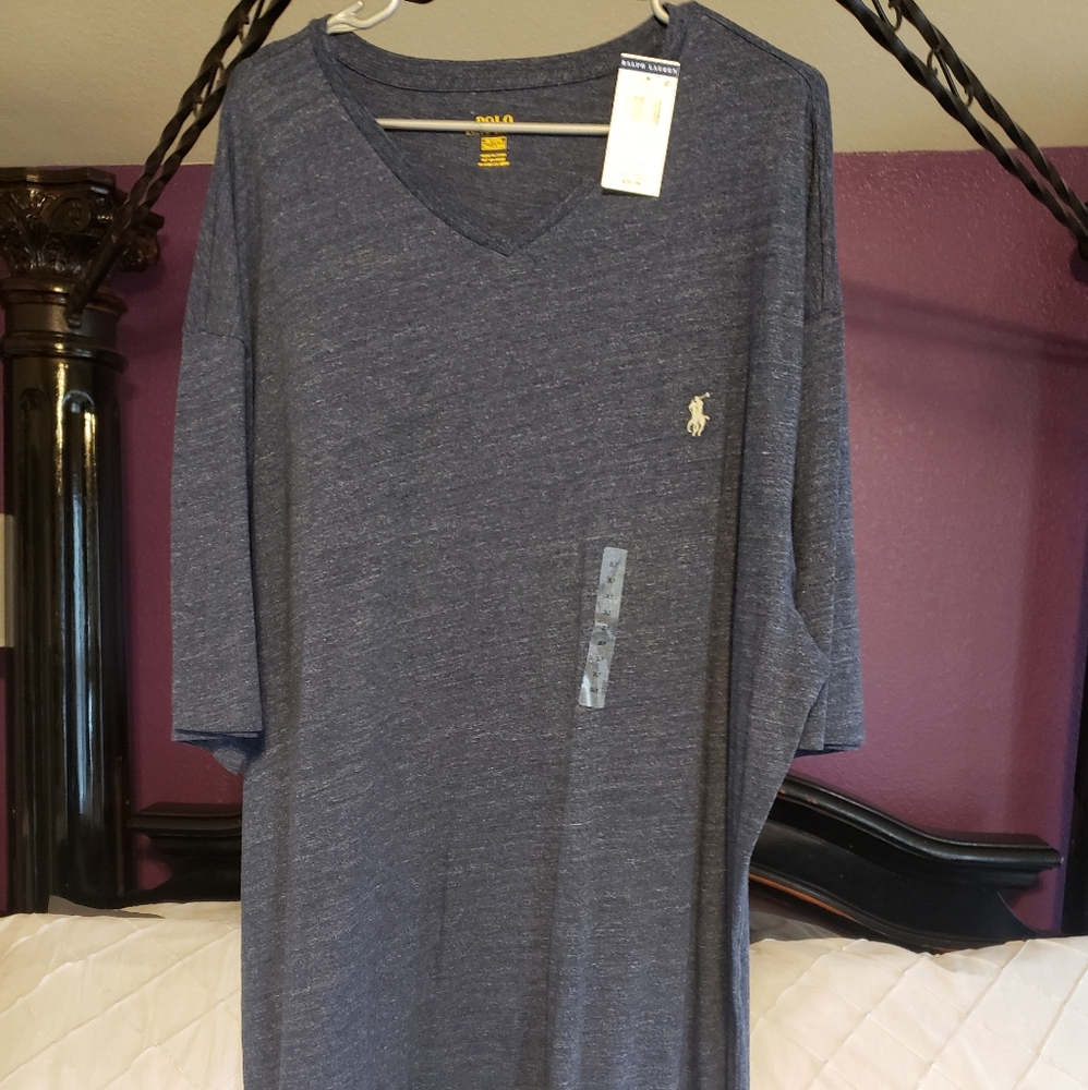 V Neck Polo Shirt